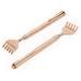 Back scratches made of stainless steel - 2 pieces - 51cm range - color rose - high -quality scratches with extendable rod - scratches for head and back.