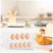 DOITOOL 2pcs Egg Storage Box Refrigerator Egg Rack Eggs Organizer Egg Tray Egg Holders Egg Carton Side Door - Buy Online on GoSupps.com