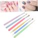 Mikinona 1 Set Nail Pen Manicure Supplies Nail Art Drawing Pen Nail Dotting Tool Kit Gel Nail Brush Nail Art Liner Brush DIY Nail Painting Tool Kit De U as De Gel Nails Supplies Lotus Wood - Buy Online on GoSupps.com
