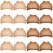 16 Pack Nylon Wig Caps, Teenitor 8 Pack Brown Stocking Caps & 8 Pack Beige Wigs Caps