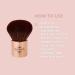 Luxury Kabuki Bronzing Brush | Premium Makeup Brush for Flawless Application | International Shipping Available - Buy Online on GoSupps.com