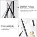 DRESSOOS 2 1 Eyebrow Makeup Tools Micro Brow Pencil Automatic Eyebrow Pencils Pencil Brush Double Head Pencil 1 count (Pack of 1) Grey - Buy Online on GoSupps.com