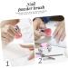 FOMIYES 2 Sets Manicure Cup Manicure Brush Writing Pens Fake Nails Nail Art Cleaning Brush Nail Brush Washing Cup Nail Art Liquid Cup Pen Washing Cup Nail Cup Container Crystal Cup Care - Buy Online on GoSupps.com