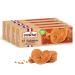 St Michel Caramel Palmiers Biscuits Made In France, pack of 4 (100g each) Non-GMO. Total of 48 Crunchy Caramel glazed Puff Pastry Butter Biscuits