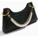 Xerling Short Pearl Bead Purse Handle Chain Heavy Chunky Cuban Handbag Chain Purse Replacement Strap Layered Bag Decoration Accessories Women (Gold) - Buy Online on GoSupps.com