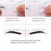 96Pcs Eyebrow Stencil Kit - Adjustable Brow Spacing & Shaping Guide for Makeup & Grooming - Buy Online on GoSupps.com