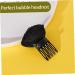 Pinicecore 2 Parts Puff Hair Head Cushion - Invisible Fluffy Hair Pillow for Princess Style - Black - Buy Online on GoSupps.com