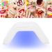 Nail Art UV Lamp - Enter-Mini Manicure Nail Polish Dryer & Hardening Lamp for Home & Salon Use - 60s 2W (White) - Buy Online on GoSupps.com