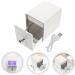 FRCOLOR Nail Polish Storage Nail Tool Nail Bits Nail Art Tools Manicure Tools Para U as Nail Stuff Organizer Manicure Drill Holder Nail Art Supply Bracket Acrylic White Usb 12x8.5cm White - Buy Online on GoSupps.com