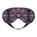 Mandala Pattern Print Unisex Sleeping Eye Mask Soft Comfortable Light-Blocking Eye Mask