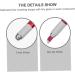 SKISUNO Manual Eyebrow Pen Eyebrow Supply Professional Microblading Embroidered Alloy Makeup Pen Make Pencil Manual Permanent 14.2x0.9cm Red - Buy Online on GoSupps.com
