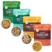 Portland Pet Food Company Human-Grade Dog Food Pouch  Mixer, Topper, and Rotational Meal Mixed Pack 9 Ounce (Pack of 4)