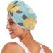Turtle Daisy Hair Towel 2 Pack - Super Absorbent Quick Dry Hair Turbans for Women & Girls - Perfect Hair Drying Solution - Buy Online on GoSupps.com