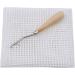 39.4 x 59 inches Blank Rug Latch Hook Kit with Tools - Tunisian Crochet Hook Set - Mini Crochet Hooks - Locker Hooking Mesh Canvas - Buy Online on GoSupps.com