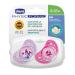 Chicco Physioforma Pacifier 2 Pack - Pink Rubber for 6-16 Months - International Shipping Available - Buy Online on GoSupps.com