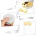 Homsfou Double Box Glasses Case & Contact Lens Organizer - Travel Cosmetic Container with Mirror & Staustproof Lens Housing - Marble Duplex Design - Buy Online on GoSupps.com