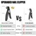 Premium Angled Head Toenail Clippers for Thick Nails - Ergonomic Steel Trimmer for Seniors | Best Nail Cutter with Catcher for Easy Use - Buy Online on GoSupps.com