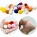 LAMXD Cat Toy Balls Soft Cat Balls 1 Inch Kitten Pom Poms Ball Cat Play Toy Indoor Cats Interactive Pompon Ball Toy 30 Pcs - Buy Online on GoSupps.com
