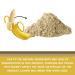 BranchOut Vegan Banana Powder Mix - 100% Pure Smoothie Blend | Rich in Fiber & Potassium | No Added Sugar | Ideal for Baking | 7 oz Pack - Buy Online on GoSupps.com