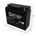 Mighty Max 12V 18AH SLA Battery Replacement for Enduring CD17-12 & CB-17-12 | International Shipping Available - Buy Online on GoSupps.com