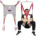 Patient Lifting Hoist Sling Toileting Sling Patient Lifter Bariatric Handicap Lift for Nursing Elderly Disabled Full Body Lifter Four Point Sling L Medium