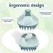 Silicone Scalp Massage Brush for Relaxation & Hair Growth | Dandruff Removal Shampoo Brush - International Shipping Available - Buy Online on GoSupps.com