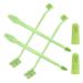 Balacoo Pet Dog Toothbrush- 1 Set Pet Double- Head Toothbrush Cat and Dog Handle Toothbrushes Toothpaste for Dogs Cats and Most Pet