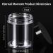 50 Pack 8 oz Clear Plastic Cosmetic Jars with Lids - Ideal for Slime, Lotion, Makeup, and Travel Storage - Buy Online on GoSupps.com