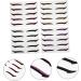 Didiseaon 20 Pairs Eyeshadow Stickers Glitter Eye Shadow Makeup Eyeliner Face Makeup Stickers Eyelid Tape Glue - Buy Online on GoSupps.com
