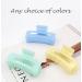 6-Piece Women's Hair Claw Clips - Large Rectangle Shape - Fashionable & Colorful Styling Jaw Clips - Ideal for Thick Hair - 6 Color Options - Buy Online on GoSupps.com