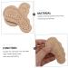 2 Pairs Marmerdo Heel Gel Insoles for High Heels - Non-Slip Cushions for Front Foot Pad - Beige 8X4.3CM - Buy Online on GoSupps.com