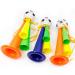 BESPORTBLE 10pcs Plastic Stadium Horn Air Horn for Sporting Events - Loud Noise Maker for Football Fans and Kids - Perfect for Soccer, Football, Carnival Parties - 13.5cm (Random Color) - Buy Online on GoSupps.com
