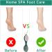Unaone 4 in 1 Foot File Pedicure Kit - Callus Remover & Manicure Tool for Home Foot Care - Green - Buy Online on GoSupps.com