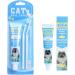 Pet Toothpaste Toothbrush Kit Long Handled Ultra-Soft Bristle Toothbrush Pet Cat Teeth Care Cleaning Cat Cleaning Kit - Buy Online on GoSupps.com