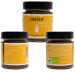 Organic Malzit Spread - Vegan Barley Malt Spread for Bread & Croissants | 4 x 150g (Light & Dark) - Low Sugar - Buy Online on GoSupps.com