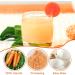 Plant Gift 100% Pure Carrot Powder Powder Poudre de carotte naturelle excellent go t pour les boissons smoothies yaourt torr faction biscuits et boissons 100g / 3.25oz - Buy Online on GoSupps.com