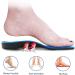 PCSsole Orthotic Arch Support Shoe Inserts for Flat Feet & Plantar Fasciitis - Men/Women (Size 9.5-10, 29cm) - Blue - Buy Online on GoSupps.com