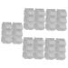 Gatuida 30 Pairs Half Socks Toe Liner Socks Breathable Socks Mesh Socks for Women Kitten Heels for Women Dressy Womens Pumps Womens Block Heels Cotton Miss Women's Socks Ordinary