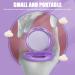 Buy Portable Purple Retainer Case - Dental Mouth Protective Container | Tooth Bunny Design - International Shipping Available - Buy Online on GoSupps.com