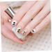 POPETPOP 1 Box Nail Jewelry Drill Nail Art Jewels Nail Glitter Beads Crystal Rhinestones for Nails Ab Diamonds for Nails Rhinestones Nail Jewelry Decorations Modeling 3d Accessories Plastic 13X5X1cm Black - Buy Online on GoSupps.com