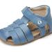 Falcotto Alby Kids Closed Toe Leather Sandals - Blue Azzurro (7.5 UK) - Buy Online on GoSupps.com