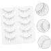 POPETPOP 5 Pairs Curling False Eyelashes Makeup Lashes 5d False Lash Extension Tools Segmented False Eyelashes Faux Eyelashes Eye Lashes Thick Eyelash No Slim Chemical Fiber Miss Adhesive - Buy Online on GoSupps.com