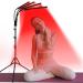 Red Light Lamp with Stand 180LEDs 660&850 Infrared Light Lamp with Timer Adjustable Angle & Brightness & Height Red Lamp at Home and Office