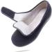 Men's Warm Plush Fleece Diabetic Slippers with Air Cushion - Gray, Size 7.5 - Buy Online on GoSupps.com