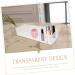 Ciieeo 2pcs Cosmetic Storage Box Storage Drawers Lipstick Stand Vanity Organizers Eye Shadow Bracket Transparentx2pcs 25x8.5x4.8cmx2pcs - Buy Online on GoSupps.com