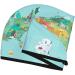 Hair Towel Wrap - Quick Drying Hair Turban with Button | USA Tourist Map Design - Buy Online on GoSupps.com