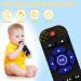 Remote Control Shape Baby Teething Toys | Soft Silicone Teether Toy (Black+Beige) | BPA Free & Relief for Babies 0-12 Months - Buy Online on GoSupps.com