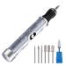 Electric Nail File | Nail Grinder for Human | Nail Grinder Manicure Electric Nail Drill | Toenail Grinder Nail Drill for Grinding Nursing Peeling Polishing Acrylic Nail Tools Gray