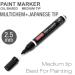 ZEYAR Oil-Based Paint Markers for Rock Painting | Medium Point | Waterproof Ink | 18 Colors | AP Certified | Ideal for Mug, Rock, Glass, Canvas, Metal | 18 Colors - Buy Online on GoSupps.com