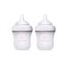 Perry Mackin Anti-Colic Silicone Baby Bottle 6 Ounces White (2-Pack) 2 Pack - White 6 Ounce